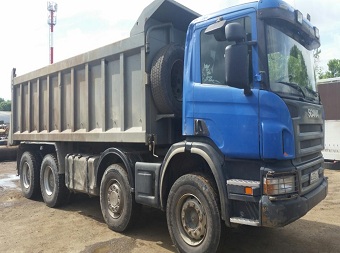 Самосвал Scania 30 тонн